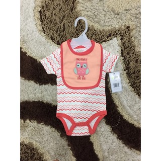 Set bodysuit Baby Gear kèm Yếm - Hàng VN xuất Mỹ