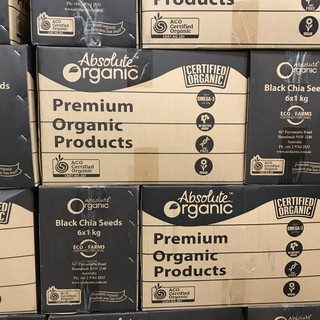 Hạt Chia Tím ABSOLUTE ORGANIC 1kg - Chuẩn Úc