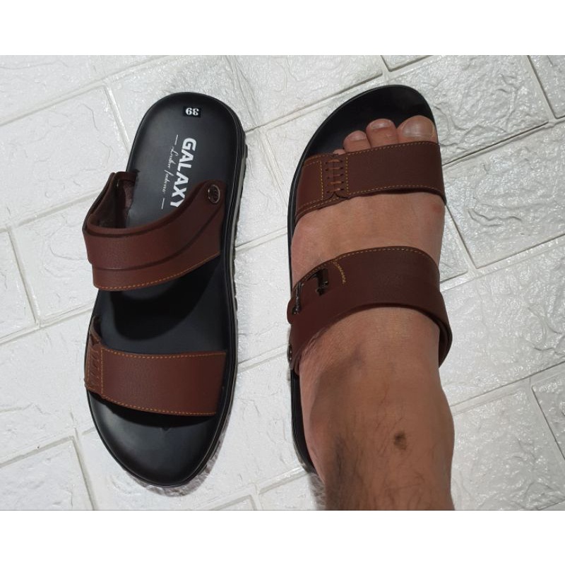 Sandal da Trường An quai ngang (size 38-42)