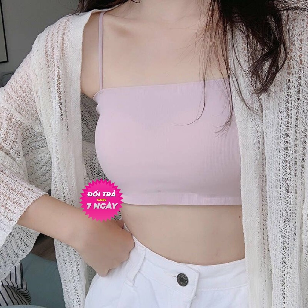 Áo Ngực S3BRA06CBT Áo Bra Chất Su Quây Hở Vai Cực Hot Hit Siêu Thoải Mái Màu Trắng Mặc Áo Dài(Freesize 45-65kg) | BigBuy360 - bigbuy360.vn