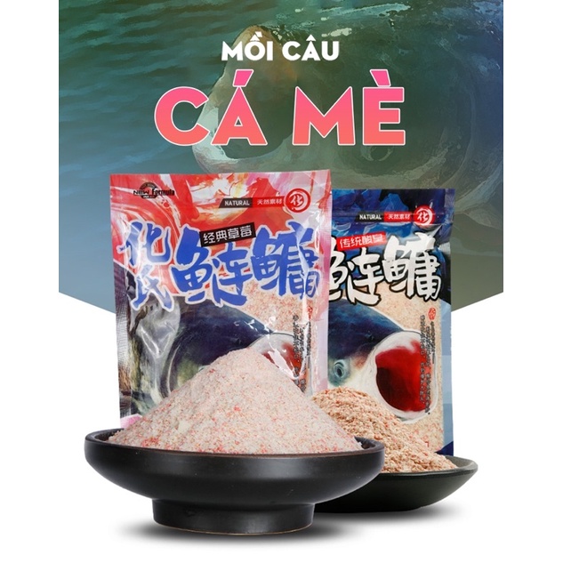 Mồi Cá Mè HUA (Vị Dâu)