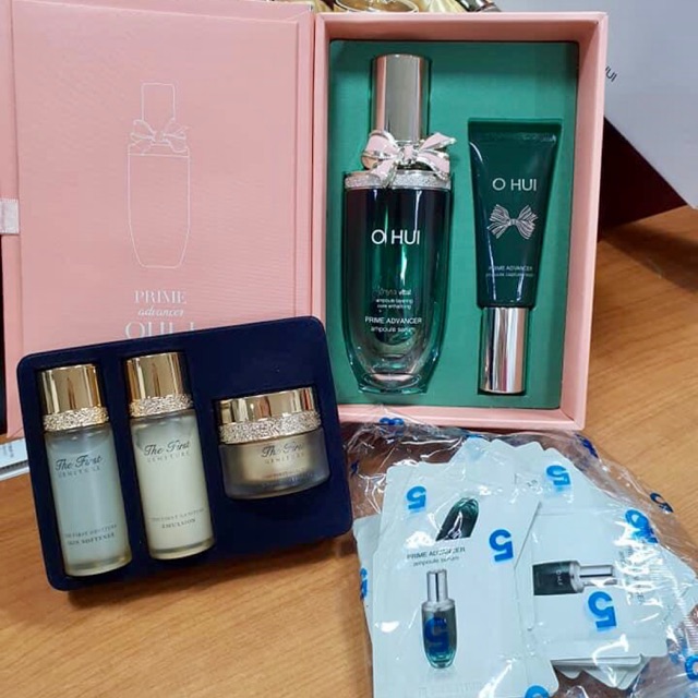 Set dưỡng Ohui xanh