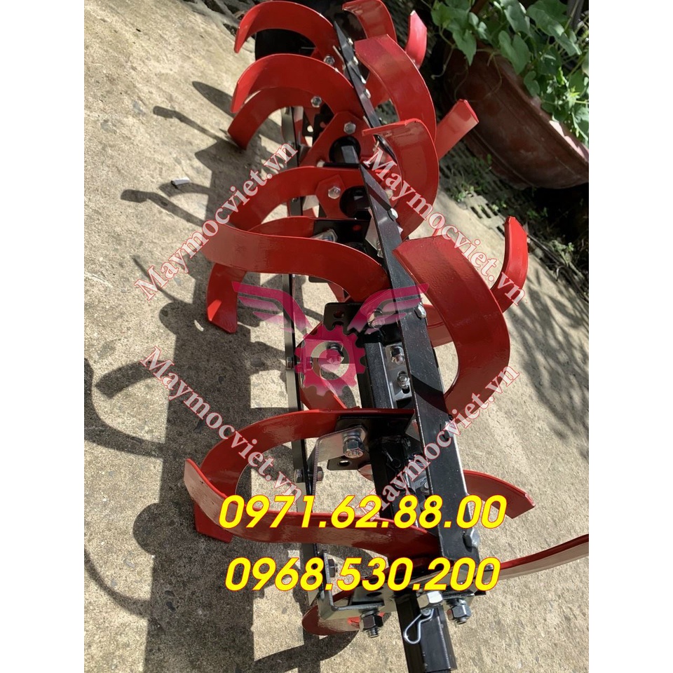 Máy lên luống tạo rãnh, xơi đất Oshima chính hãng động cơ 7HP