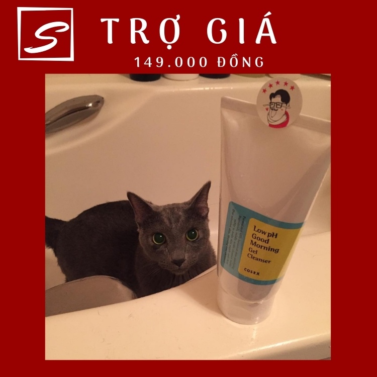 Sữa Rửa Mặt Cosrx Low pH Good Morning Gel Cleanser.