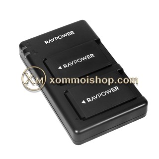 Bộ pin máy ảnh Canon LP-E12 750mAh Ravpower RP-BC029 chính hãng