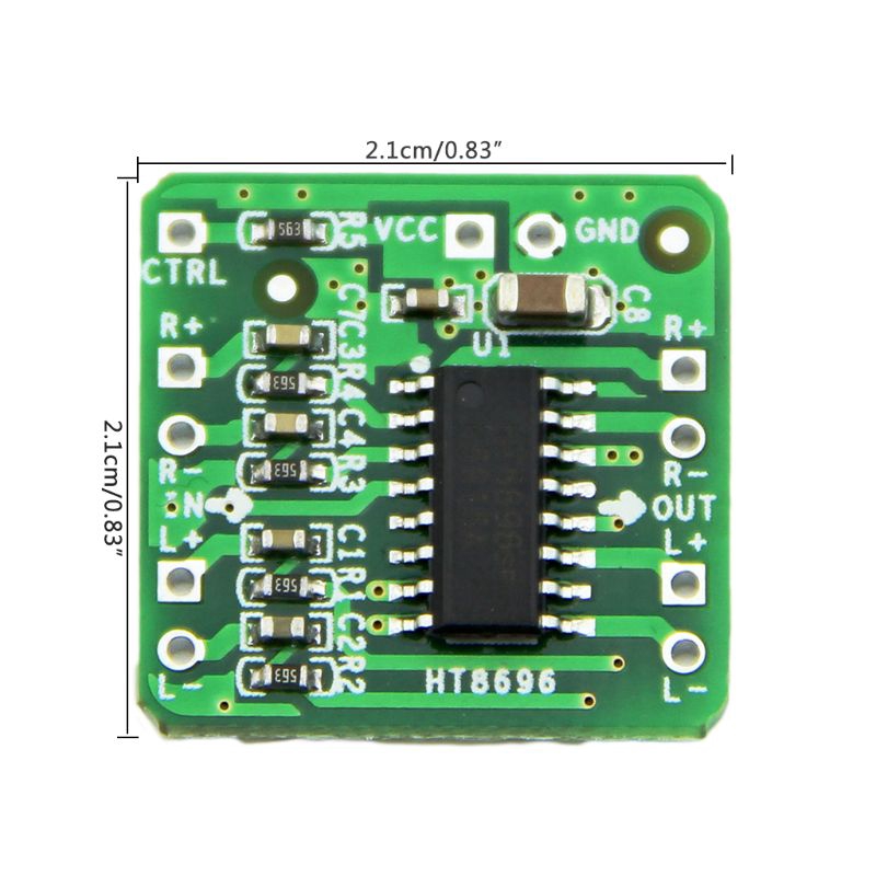 HT8696 Differential Amplifier Board 2x10W Digital Class D Audio Power Amplifier