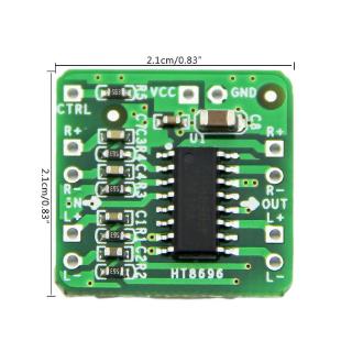 HT8697 Differential Amplifier Board 2x10W Digital Class D Audio Power Amplifier