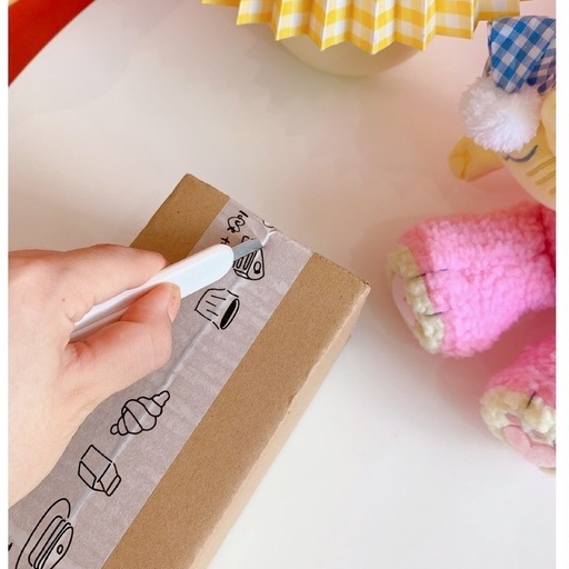 Dao Rọc Giấy Mini, Nhỏ Xinh Hình Bàn Chân Mèo Cute Dễ Thương Warm&amp;Cute A200