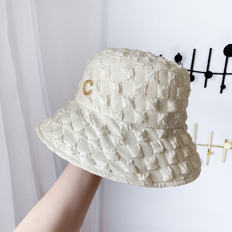 Mũ Tai Bèo Họa Tiết Ô Vuông Tag Chữ C