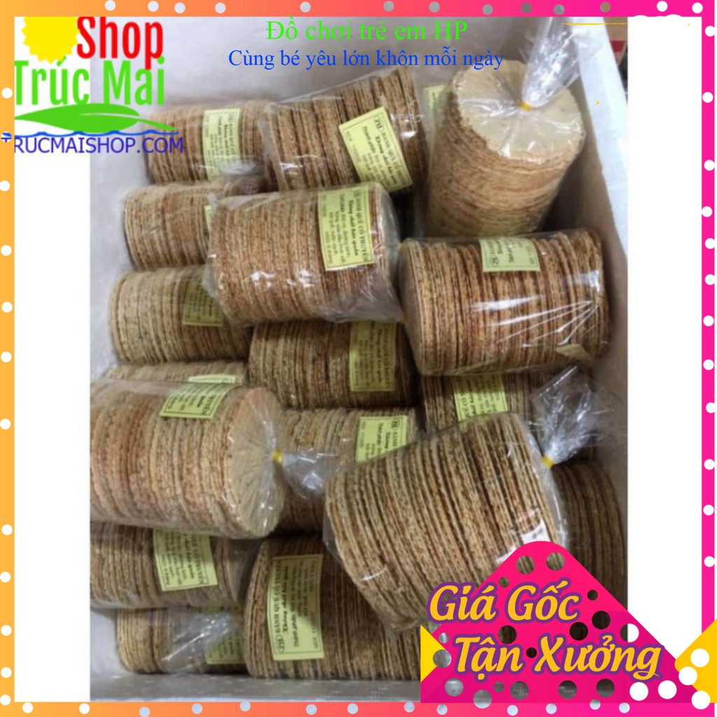 [ Loại Cao Cấp] Bánh quế mè đen truyền thống hương vị tuổi thơ cực ngon bịch 70 cái | BigBuy360 - bigbuy360.vn