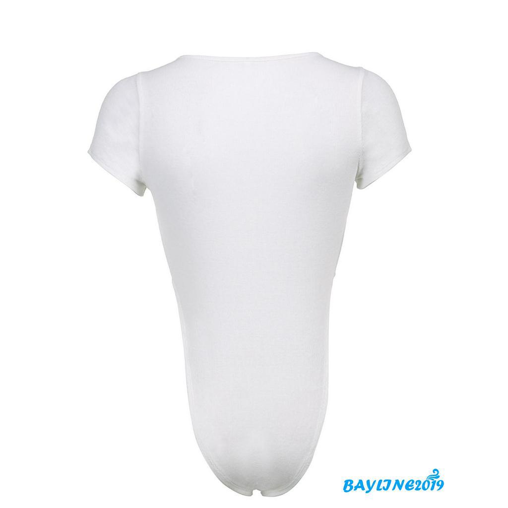 Bộ Jumpsuit Ngắn Tay Cổ Vuông Thời Trang Dành Cho Nữ