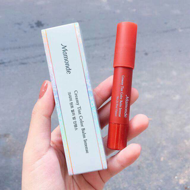 Son Mamonde Creamy Tint Color Balm Intense RED PEPPER 20