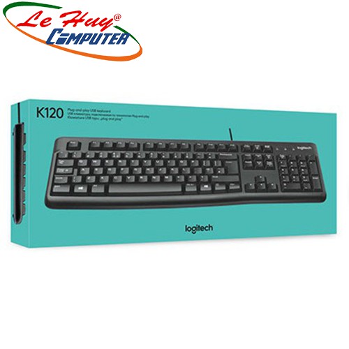 Bàn phím có dây Logitech K120