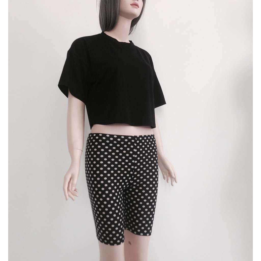 Áo croptop cánh dơi form rộng vnxk
