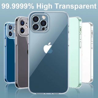 iPhone 13 Pro Max Ốp điện thoại acrylic trong suốt không ố vàng cho iPhone 12 11 Pro Max Mini XS XR XS Max SE 2020 8 7 6s Plus