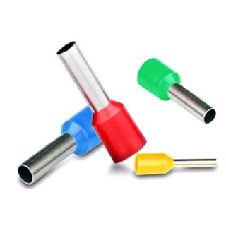 100 cái Đầu cos pin rỗng E0508 E7508 E1008 E1508 E2508 E4009 E6012 E10-12