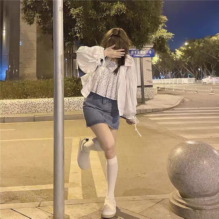 [ORDER] Set áo khoác ngoài+áo hai dây hoa nhí ulzzang | BigBuy360 - bigbuy360.vn