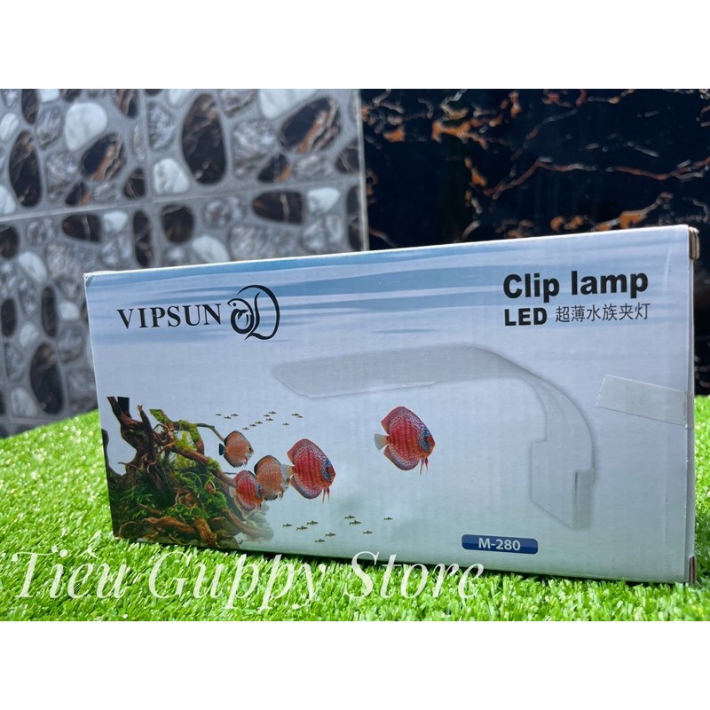 Đèn Led kẹp Vipsun M-280 chuyên dùng cho hồ cá