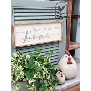Tranh Gỗ Decor Chữ Home Nhà,Phòng Khách Phong Cách Vintage