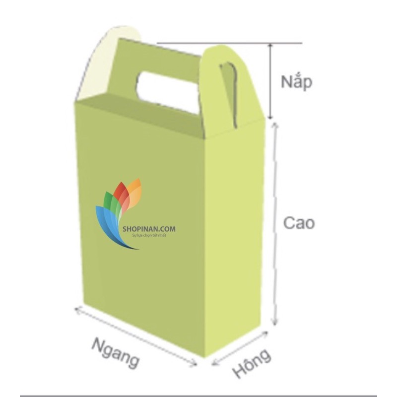 Hộp Quai Xách, Hộp giấy. in theo yêu cầu, in giá rẻ. #shopinan | BigBuy360 - bigbuy360.vn