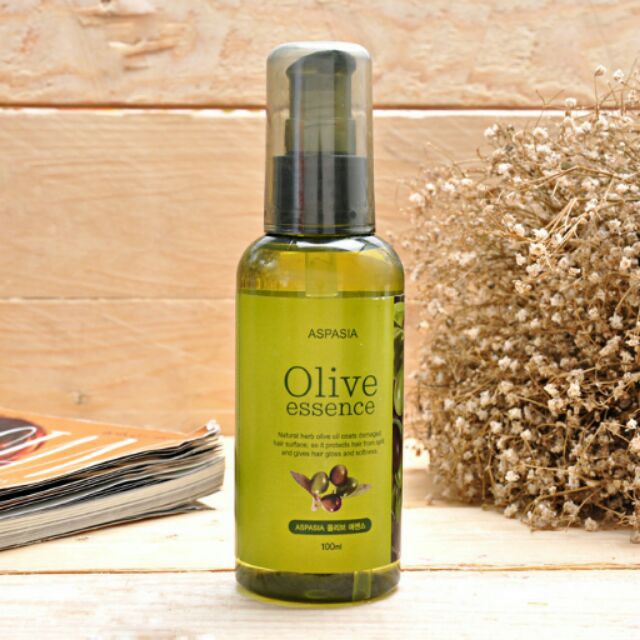 Tinh chất dưỡng tóc Aspasia Olive Essence 100ml chiết xuất từ oliu