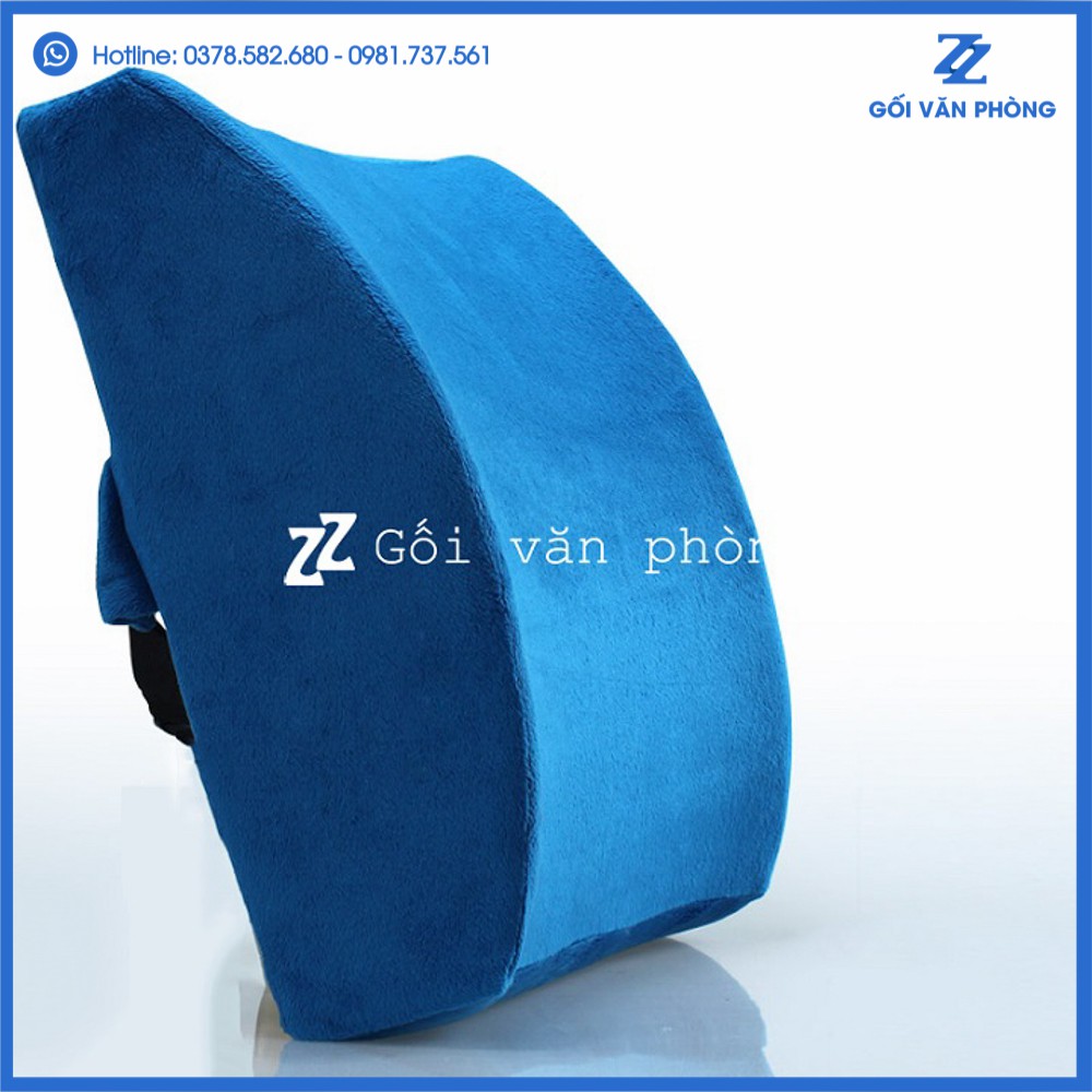 Gối Tựa Chống Đau Lưng Chất Liệu Cao Su Non Cao Cấp Cỡ Vừa ZURI PILLOW GTL01