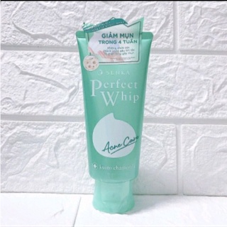 Sữa rửa mặt dành cho da mụn Senka perfect whip Acne Care 100g