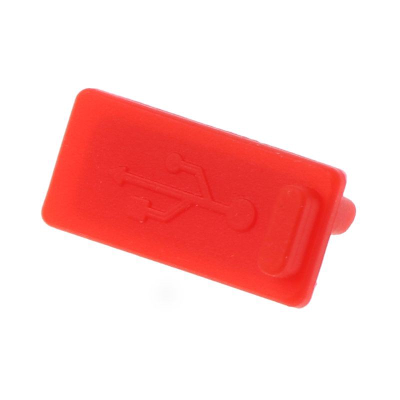 Set 5 nút bịt cổng sạc chống bụi bằng silicon cho máy tính xách tay/notebook/máy tính bảng/sạc dự phòng