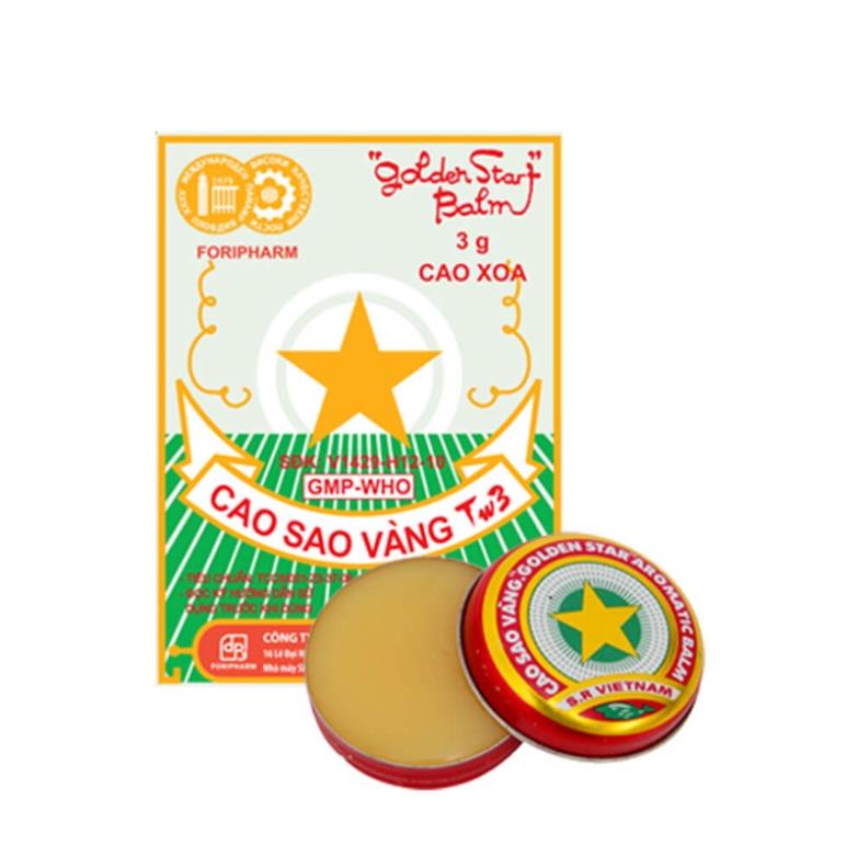 Cao Sao Vàng  TW3 - Hộp 3gr