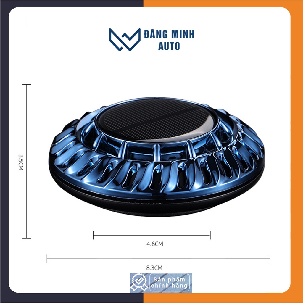 Sáp thơm ô tô mẫu UFO năng lượng mặt trời, máy khếch tán sáp thơm xoay toả hương cho xe hơi ST20 | BigBuy360 - bigbuy360.vn