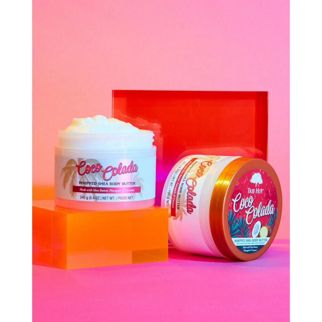 Bơ Dưỡng Thể Tree Hut - Tree Hut Coco Colada Whipped Shea Body Butter 240g