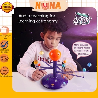 Solar system- Bộ đồ chơi chiếu bóng hệ mặt trời- cho bé khám phá khoa học