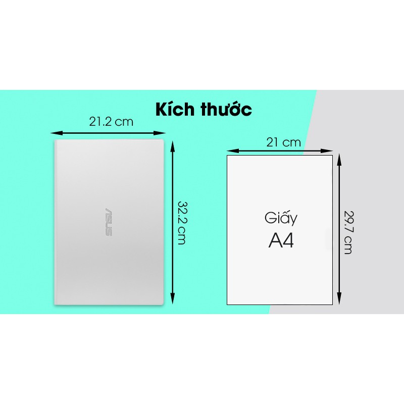 Laptop Asus VivoBook A412FA i3-10110U/ 4Gb Ram/ 512Gb SSD/ Intel HD Graphics/ 14.0 inch FHD/ win10 | BigBuy360 - bigbuy360.vn