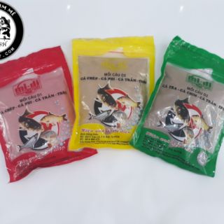 Bộ 3 mồi câu D1, D2, D3 (cá chép, cá phi, cá tra, cá trắm, trôi)-mồi câu d1 d2 d3