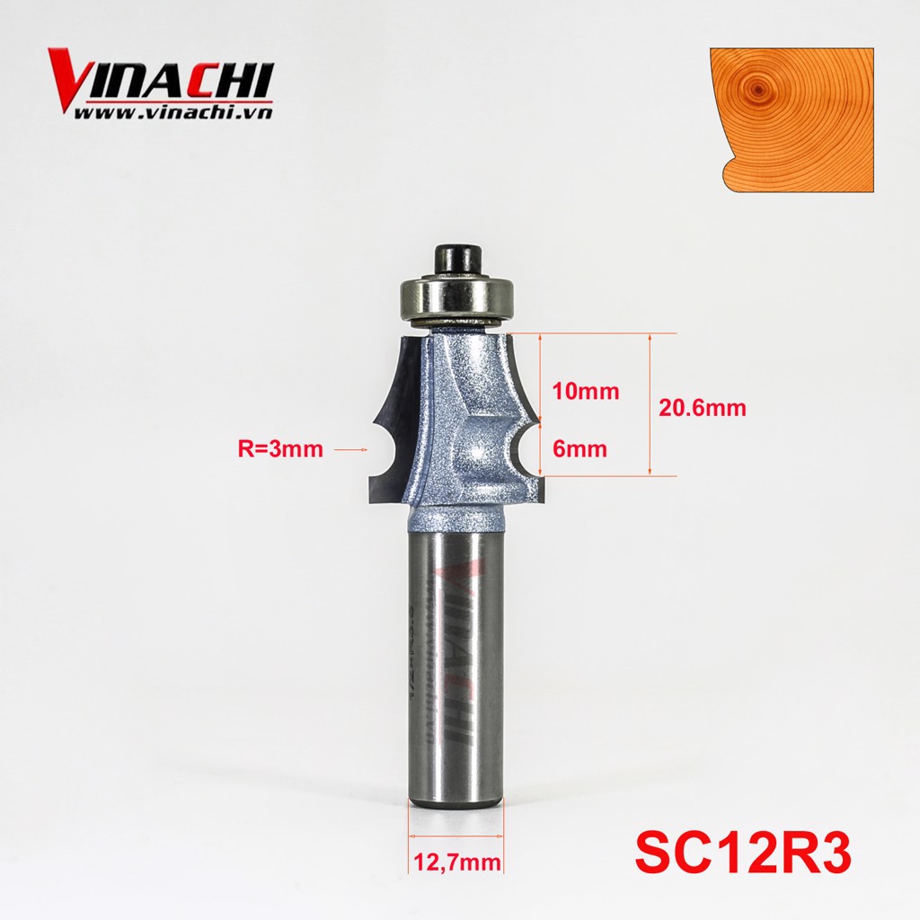 Mũi Soi Chỉ Tơ Hợp Kim Cốt 12.7mm - Mũi Soi Chỉ Tơ Độ Chính Xác Cao Khoan Sâu CAO CẤP