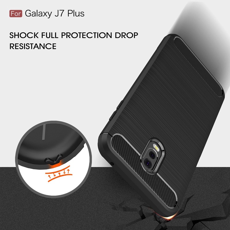 Ốp điện thoại thích hợp cho Samsung J7 Pro J7 Plus 2018 A60 A80 A90 C7 Pro A40 J2 Pro 2018 mềm chống sốc chống rơi