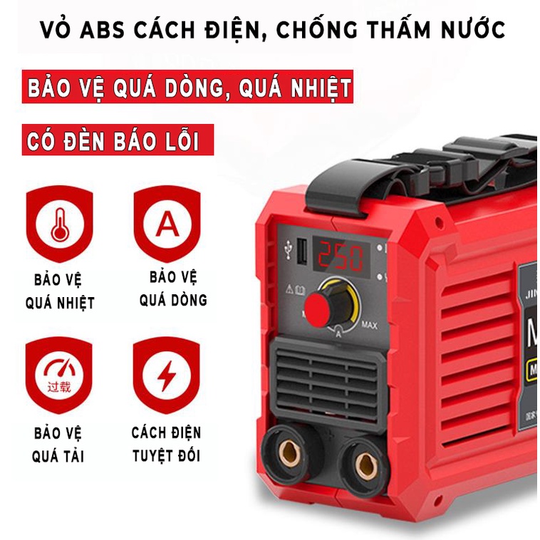 Máy Hàn Điện Hadawa Mini Đa Năng, Xách Tay Chất Lượng Cao Máy Hàn Điện Tử Đầy Đủ Phụ Kiện, Hàng Nhập Khẩu Đức