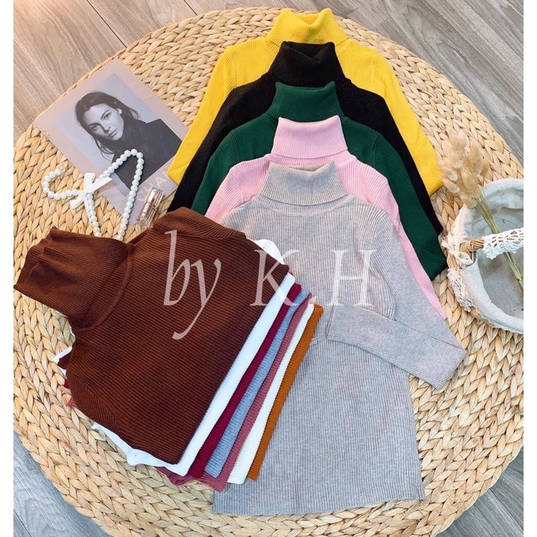 Áo Len Tăm Cổ 3 phân , Áo Giữ Nhiet Cổ Cao 3 Phân ( kèm quà tặng) | BigBuy360 - bigbuy360.vn