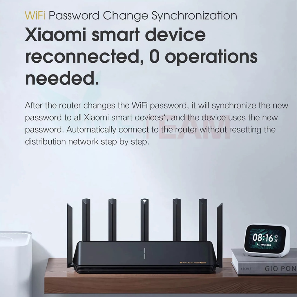 Router Wifi Xiaomi AIoT AX6000 7 Ăng ten chuẩn WIFI 6 Enhanced BH 6 tháng dc4680