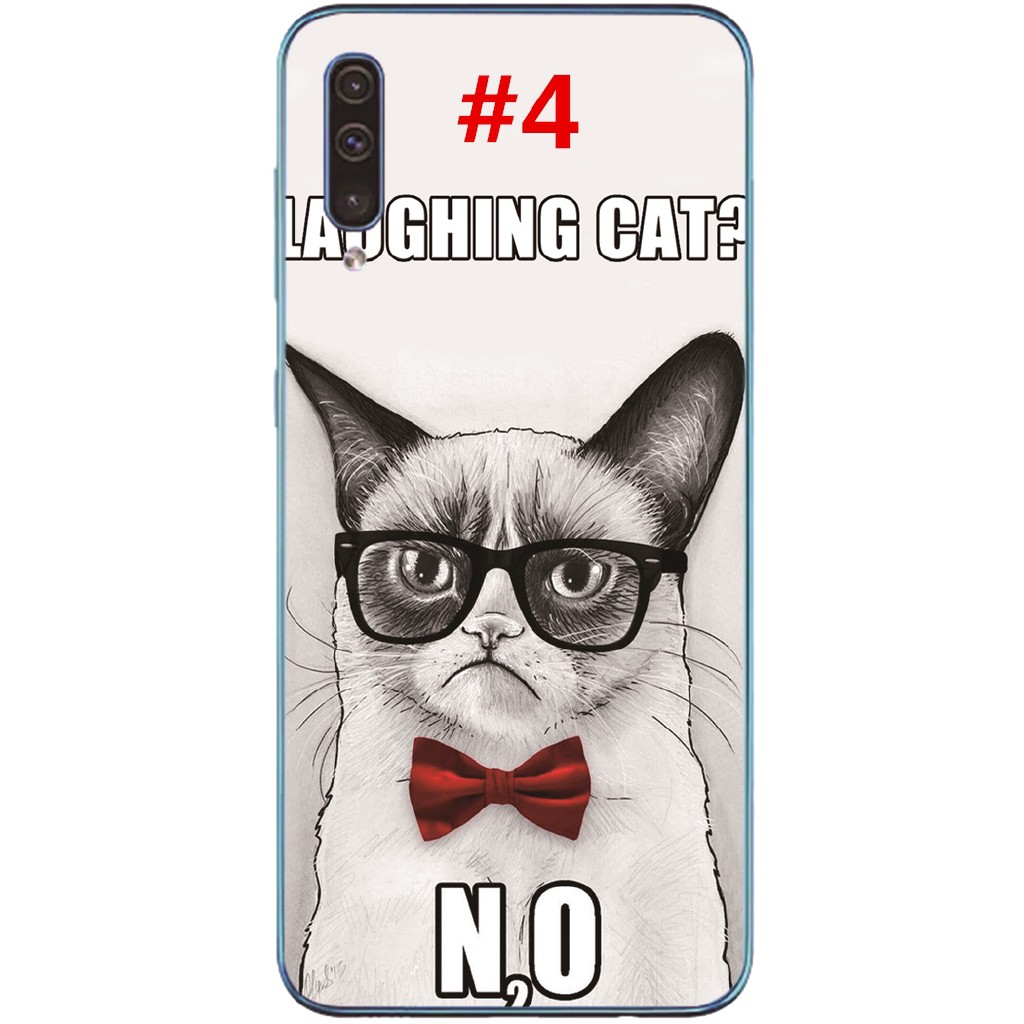 Ốp lưng in hình thú ngộ nghĩnh Samsung Galaxy A70 A50 A30 A20 A10 TPU Case