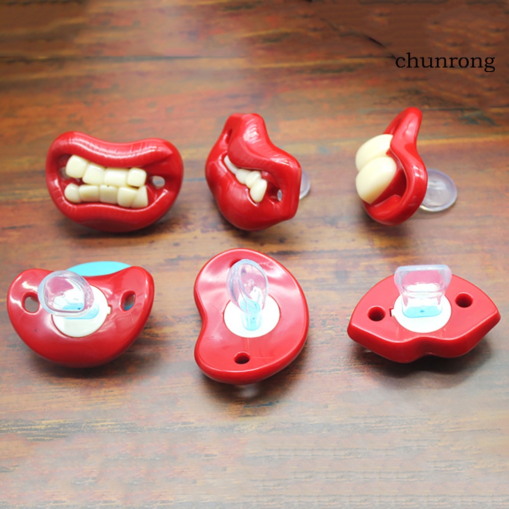 Cr Núm Ti Giả Hình Đôi Môi Vui Nhộn Cho Bé Ngậm Khi Ngủ