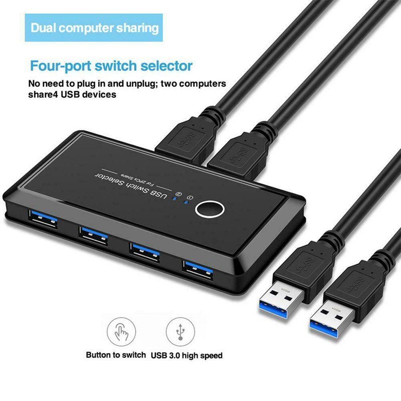 Hộp Chuyển Đổi Usb 3.0 2 Cổng 4 Cổng Usb Cho Máy In # X0Vn | BigBuy360 - bigbuy360.vn