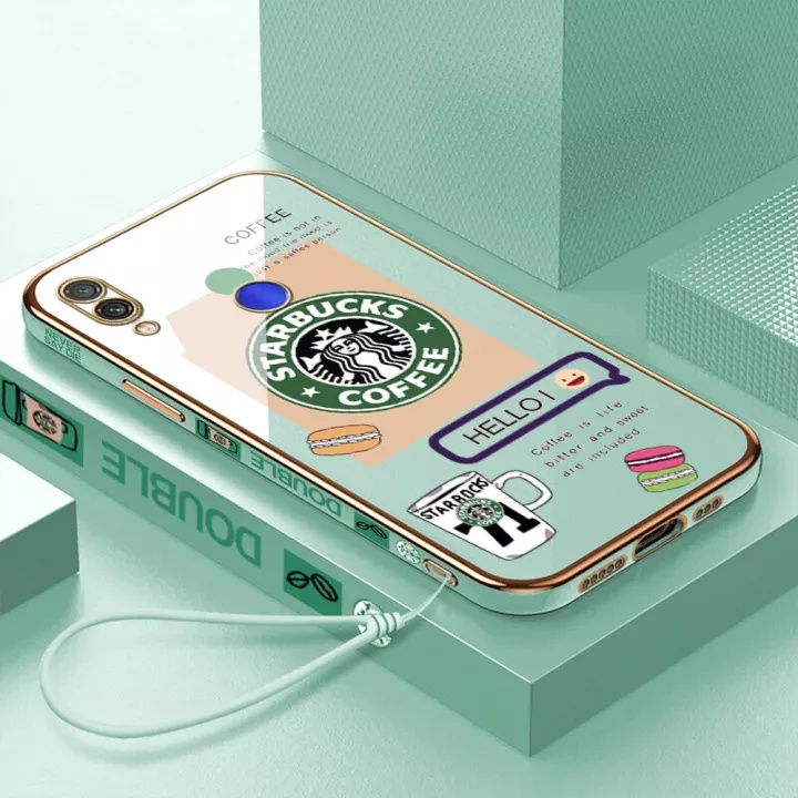 Ốp Điện Thoại In Logo Starbucks Cho redmi note7 7pro note8 8pro redmi note9 note9pro note9s redmi 9A 10c