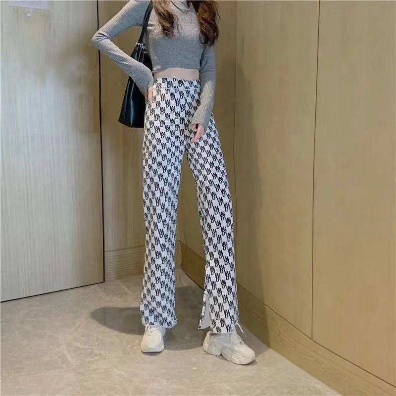 Quần Dài Nữ Lưng Cao Ống Rộng Thời Trang Hàn | BigBuy360 - bigbuy360.vn