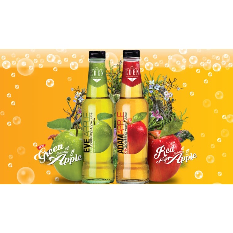 Nước Táo Ép Có Ga The Garden Eden Vietnam Nhập Khầu Thailand