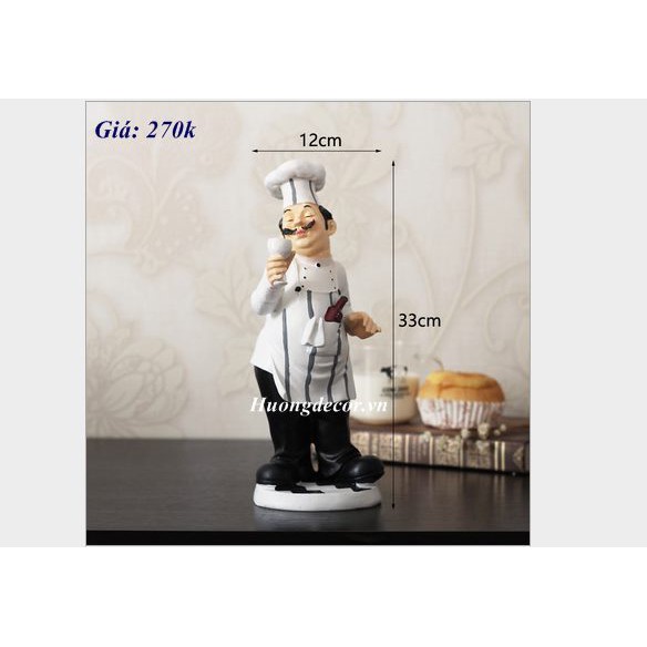 Tượng đầu bếp  a395