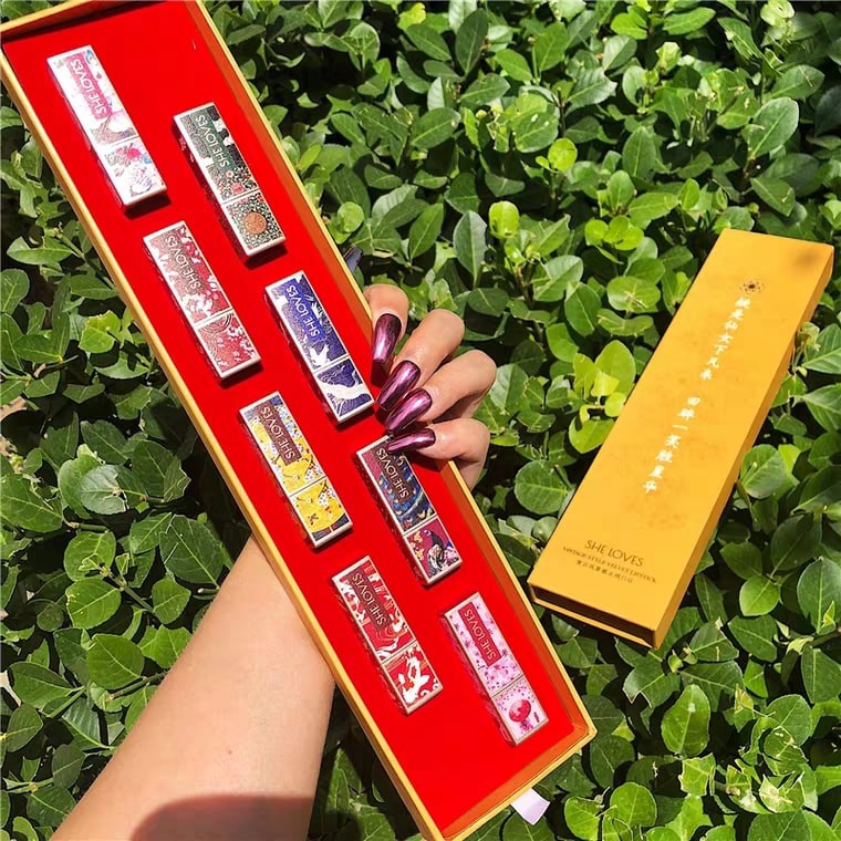 Set 8 thỏi son mini She Loves