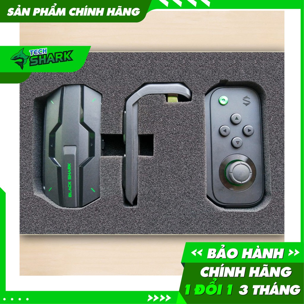 [Hàng Chính Hãng] - Gamepad Black Shark 3.0 trái + Miếng gắn tay cầm + Bộ chuyển đổi phím RBG cho gamepad