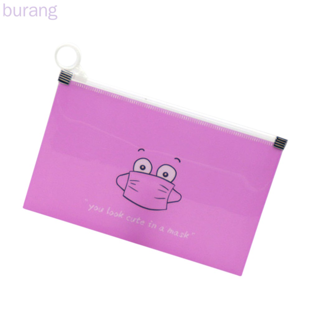 Túi Đựng Khẩu Trang Chống Bụi Thiết Kế Hoạt Hình Dễ Thương