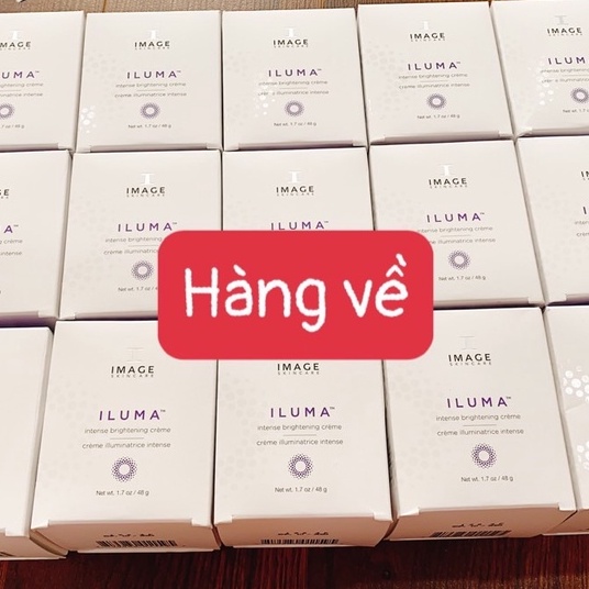 Kem Dưỡng Image Iluma Intense Brightening Cream Giảm Thâm Nám Tàn Nhang Trắng Sáng Da Chính Hãng Công Ty 48g